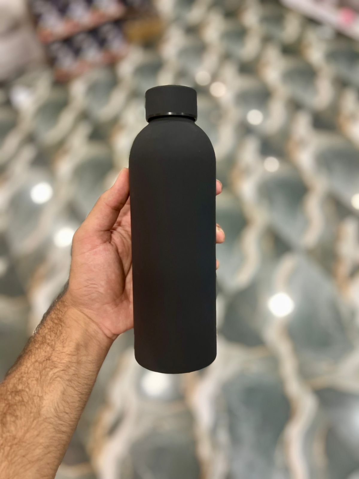 PureSip Matte Steel Bottle 500ml