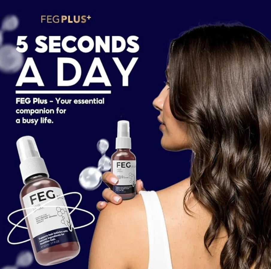 FEG Hair Spray – Strong Roots | Pure Growth Formula