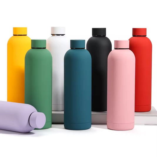 PureSip Matte Steel Bottle 500ml
