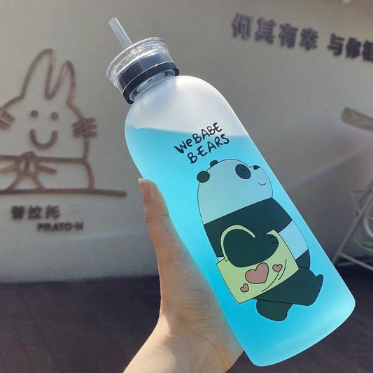 Water Bottle Bear/Panda  1000ml