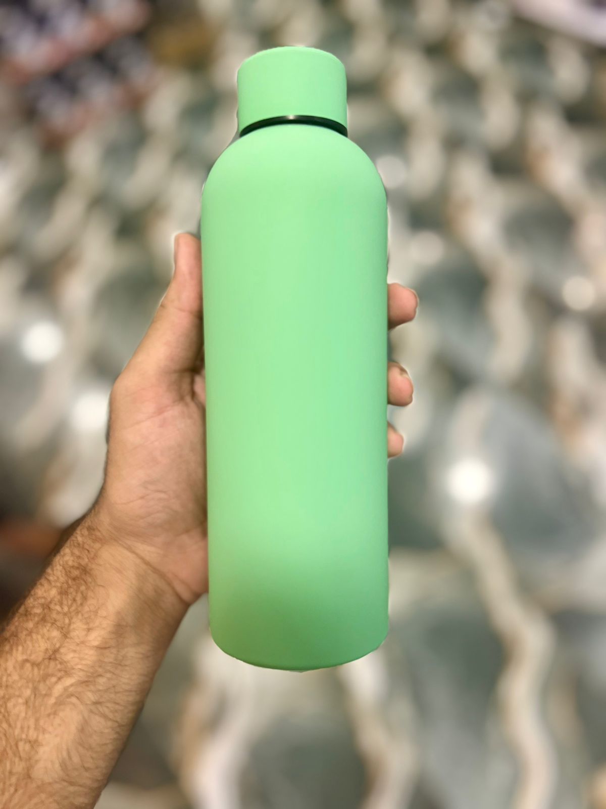 PureSip Matte Steel Bottle 500ml