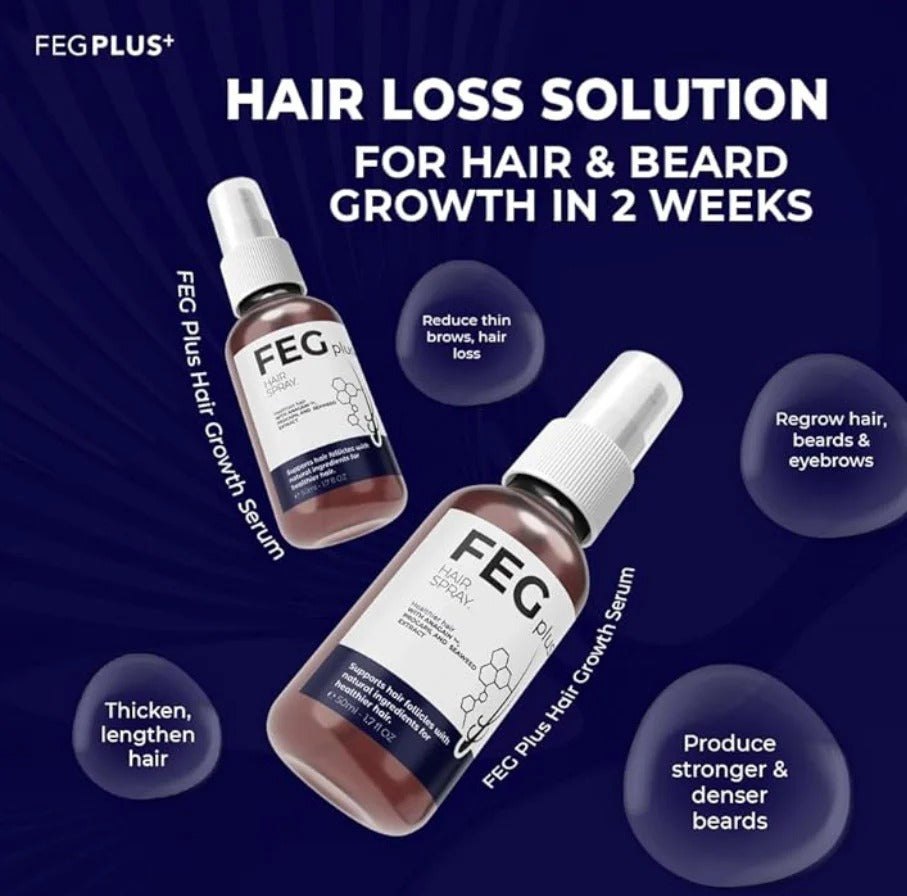 FEG Hair Spray – Strong Roots | Pure Growth Formula
